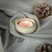 ICNBUYS Handmade Pebble Tea Light Candle Holder Handcrafted Tealight Holder for Zen Garden, Altar, Mantle, Desk, Table, Shelf