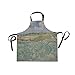 FANTAZIO Van Gogh Auvers - Grembiule Unisex con 2 Tasche spaziose, Lavabile in Lavatrice, per Cucina, Barbecue, Disegno