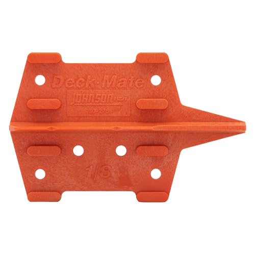 Johnson Level & Tool 60-275 Deck Mate, Deck Board Spacing Tool, Orange, 1 Level*