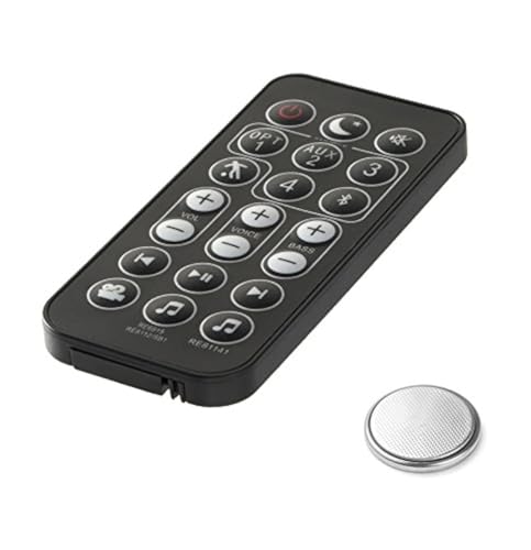 Motiexic Remote Control Compatible with Polk Audio Magnifi ONE Magni-fi 1 RE8112-1 RE81121 RTRE81121 RE6915-1 RE8114-1 RE81141 Sound Bar