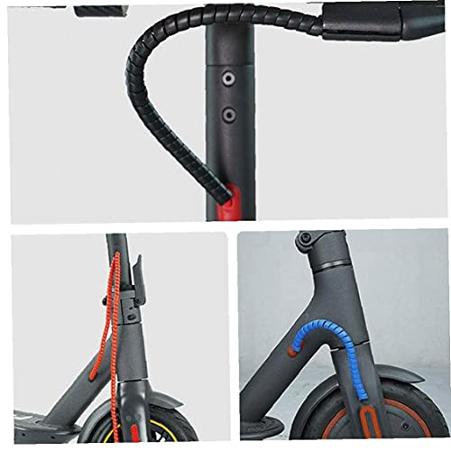 PJKKawesome Protecteur De Câble De Tube De Frein De Scooter, Cache-câble De Frein en Spirale Ignifuge De 1 M pour Scooter - Image 7