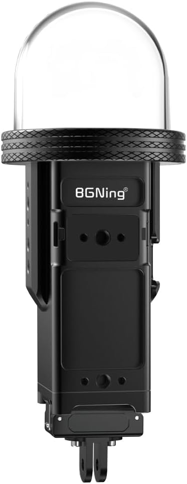 BGNing 80M Pocket 3 Multi-Purpose Aluminum Deep Sea Waterproof Case, Quick Release Magnetic Attachment, Compatible with Osmo Pocket 3 (Type 3)
