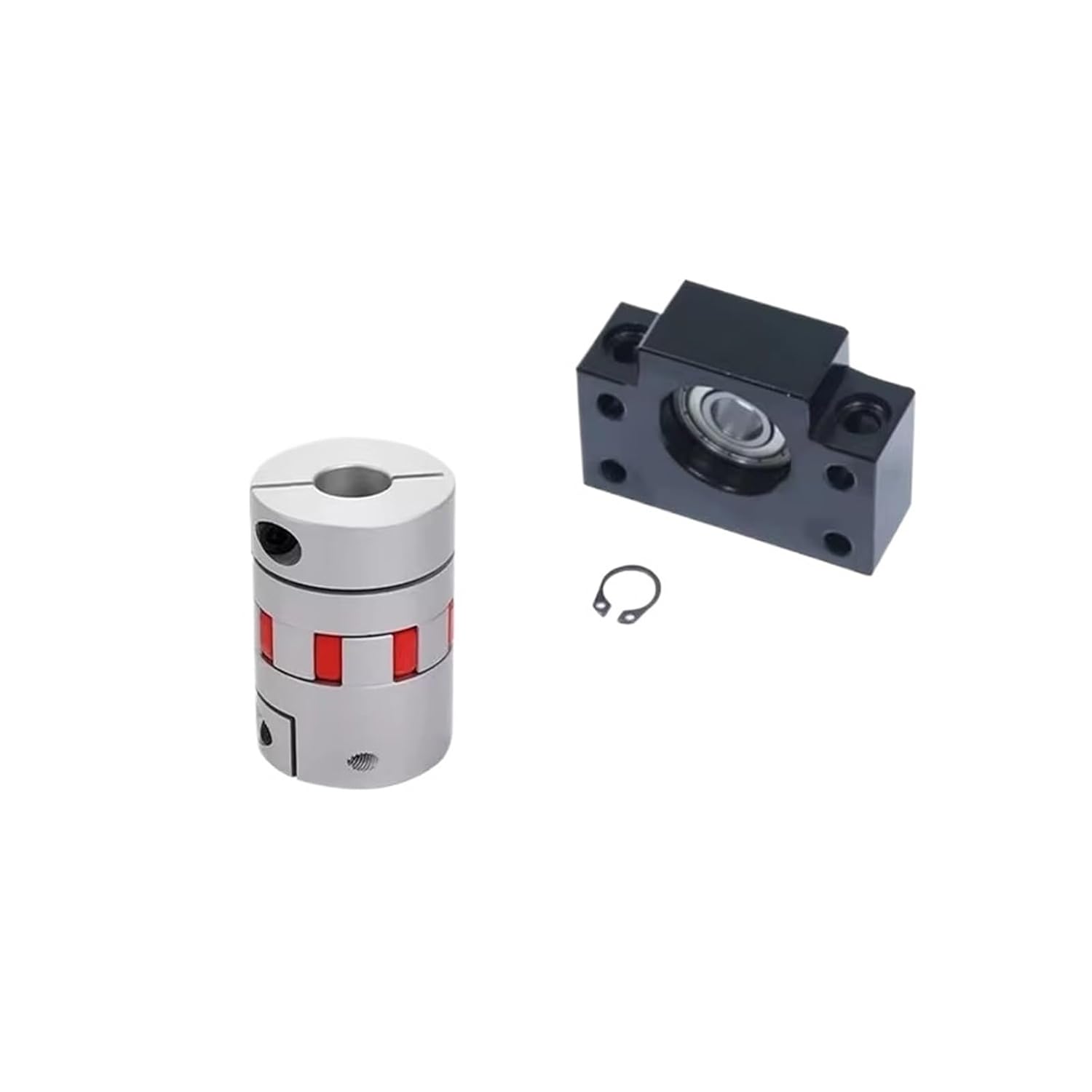 Metal Ball Screw nut end Processing Ball Screw Spindle Kits and Motor Kits for Engraving Machine Accessories SFU2004 150mm-1000mm(800mm)