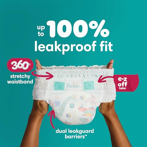 Pampers Diapers - Cruisers 360 - Size 6, 48 Count, Babyproof up to 100% Leakproof Pull-On Diaper by Pampers - Image 2