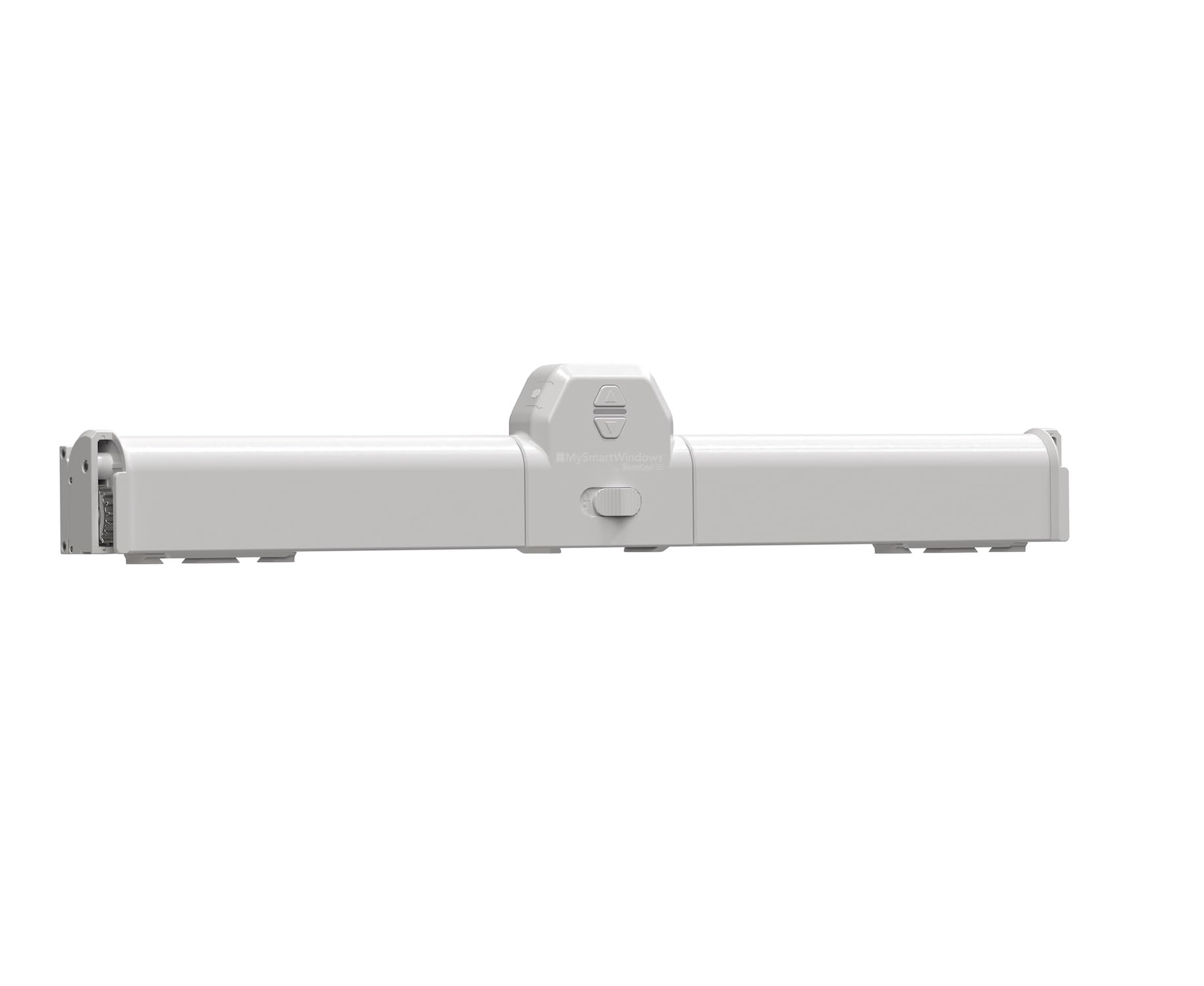 MySmartWindows Retrofit Kit di Quietcool – Aprifinestra motorizzato intelligente – controllato da app, alimentato a energia solare, silenzioso – adatto per finestre da 0,6 a 0,9 m