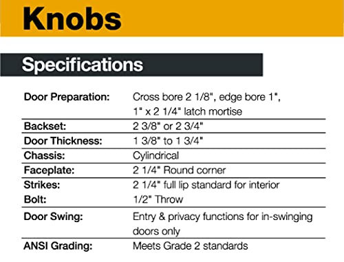 BRINKS, Toskanische Bronze, Push-Pull-Dreh-Türschlösser, Stafford Durchgangshalle/Schrank, 23041-150, keine Größe