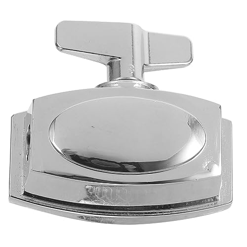 BESPORTBLE Adjustable Drum Saddle for Drum Set Legs 52mm Tom Stand Bracket by Iron