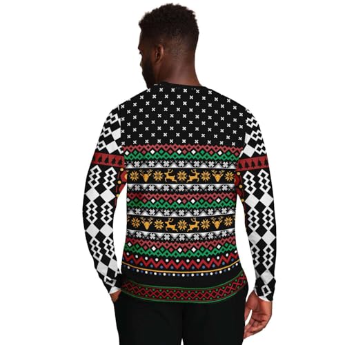 Santa's Bouncer Tattooed Santa Sweatshirt, alternative view 2