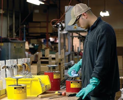 Justrite 10208 Sparanfeuchter 2L 18.4cm x 20cm Rot