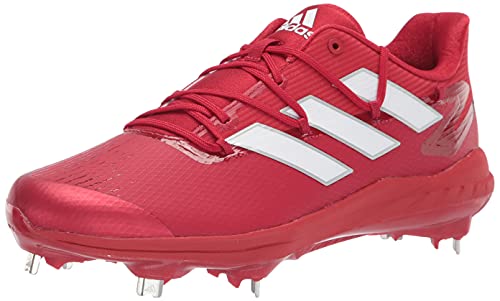 Adidas Mens Adizero Afterburner 8 Team Power Red/White/White 8