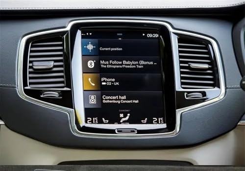 Écran navigation GPS Volvo XC90 film protection verre trempé anti-trace et rayures