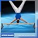 Leyndo 54” Gymnastics Pirouette Bar Wood Parallettes Bars Set Handstand Bars Trainer Gymnastics Floor Bar Push up Bars for Gymnast Handstands Floor Training Gymnast Gifts