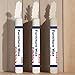 Kenbry Wood Filler Sticks 3 Colors White Wax Fill Stick, Wood Repair Kit for Scratches, Crack, Scuffs, Gouges on Wooden Funiture, Floors, Cabinets, Tables, and Doors-Rub Briskly Repair