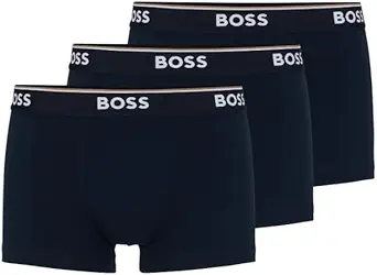 BOSS Men's 3-Pack Cotton Trunks