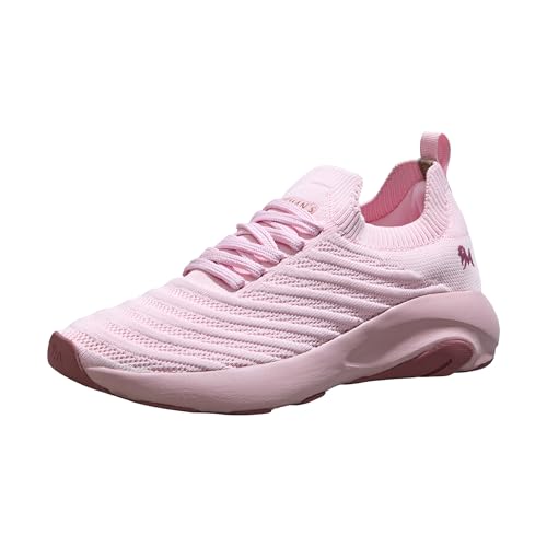 Image of Neeman's Begin Walk Glide Women's Walking Sneakers with CushyWalk Cushioning | Stretch Knit Breathable Upper, CloudSurge Foam Insole, Anti-Skid EVA Rubber Sole, Lace-Up Comfort Shoes