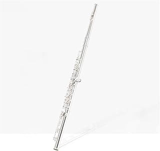 Flute Musical Instrument C Tune 17 Opening B Tailpipe Silver-plated White Copper Beginner Grade Examination Professional General flute instrument