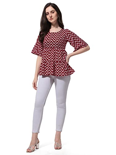 Image of OOMPH! Women's Polyester Regular Fit Shirt