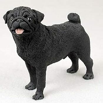 small pug figurine