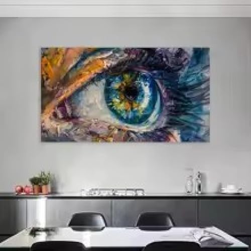 Peinture sur toile de maître moderne et impressions d'art abstraites grand format 70x90cm