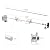 Hygrill Rotisserie Kit for All Hygrill 4-Burner Built-in Gas & Charcoal Grills, Grill Rotisseries with Motor, Spit Rod, 2 x 4-Prong Forks, Complete Holders, and Fixing Screws
