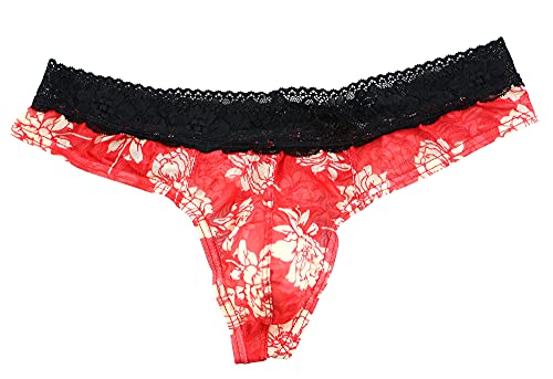 eywlwaar Mens Sexy Thongs Panties Mesh G-String Underwear4