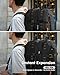 Tolaccea Travel Laptop Backpack, Large Carry on Backpack Flight Approved Convertible Duffle Luggage Bag Daypack Work Business Rucksack Fits 16