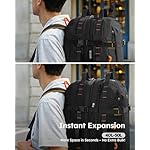 Tolaccea Travel Backpack for Men Women, 40L-50L Carry On Backpack with Wet Dry Compartment, TSA Approved Laptop Daypack Fits 15.6", Convertible Expandable Large Rucksack Duffel Bag for Work Travel - Image 5