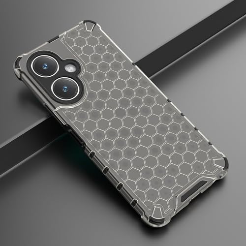 Image of Glasgow Back Case Cover Designed for [ Vivo Y27 4G ] (Stylish Look | Shock Proof) - Black