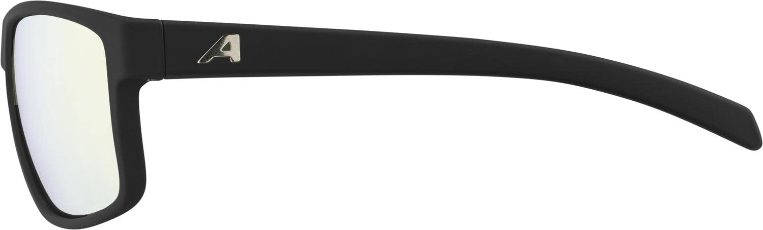 ALPINA Unisex - Dorośli, NACAN I Okulary przeciwsłoneczne, black matt/black, One Size