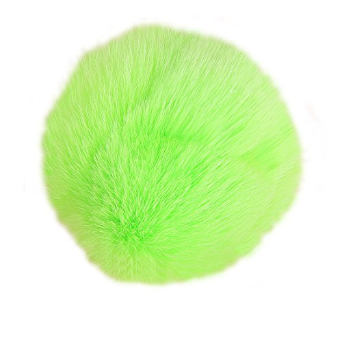 URSFUR Fox Pompon Fuzzies Fox Ball Use for Mobile Strap Coppia Keychain Multicolor 4