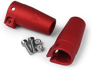 Vanquish Products Axial Wraith Yeti Clamping Lockouts Red Anodized