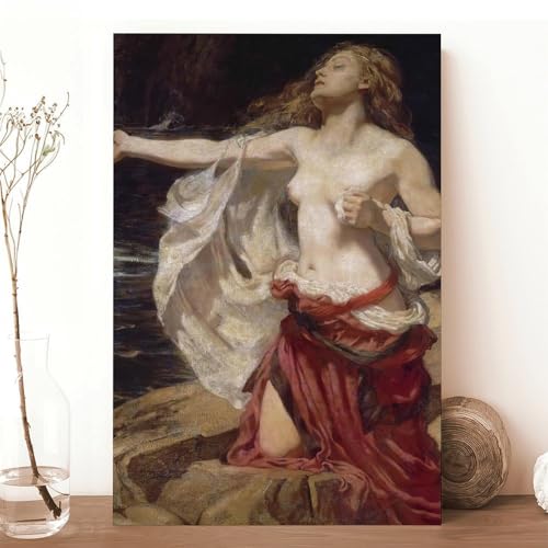 Ariadne Herbert James Draper tableau de maître encadré premium - 3