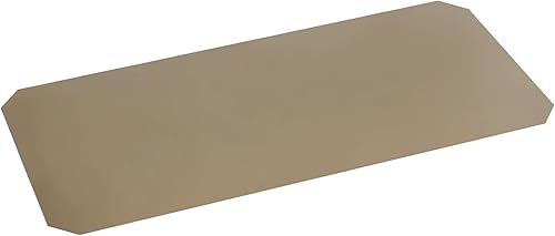 Miniatura 2 de Seville Classics Tapete protector de alambre ajustable resistente, no adhesivo, para estantes con cable, oficina, cocina, garaje, gris pardo