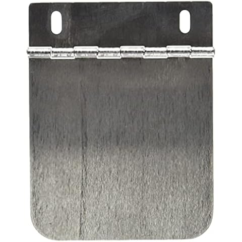 RoadWorks | Stainless Steel Universal 4" x 4" Hinged Permit Panel | 10103 Cover