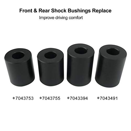 Upper And Lower Front Rear Shock Bushings For Polaris Ranger Sportsman Ranger Crew Scrambler 570 800 900 1000, 7041770, 7041959, 7041454, 7043100 #TOP1