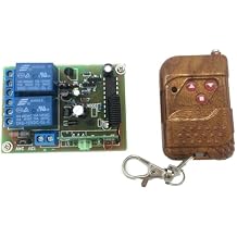 Bringsmart 12V-24V 3-way DC Motor Controller Receiver 433MHz Mini Remote Control 10A with Housing for Garage Door ستارة كهربائية ضوء المحرك DIY Radio Control Switch