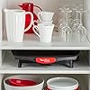 Moulinex Plancha Accessimo, Barbecue électrique d’intérieur, 1800 W, Revêtement antiadhésif, Format compact, Bac de récupération des jus, Thermostat réglable CB560811, Noir, Rouge