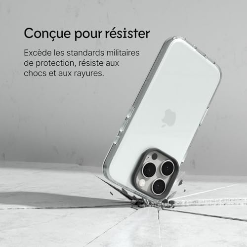 Coque Clear iPhone 16 Pro RhinoShield Mount Fuji transparente anti-choc - 3