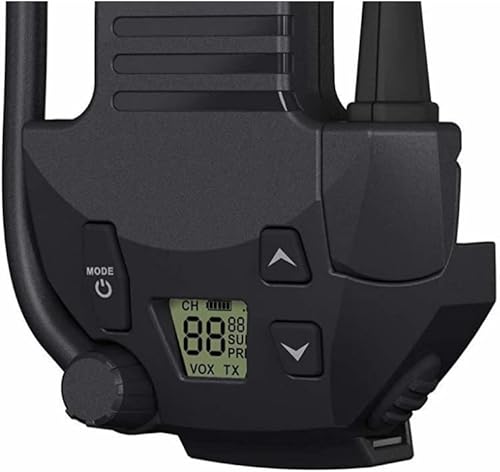 Miniatura 5 de Walker's Walkie Talkie Tactical/Hunting de 2 millas de alcance para maquinilla de afeitar (paquete de 3) paquete con mosquetón resistente (4