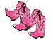 Dancing Pink Cowgirl Boots Jumbo 36