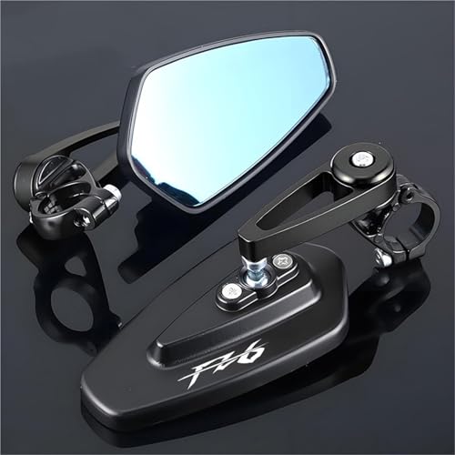 に適合するFZ6 バイク用バックミラー ハンドルバーエンドマウント用
