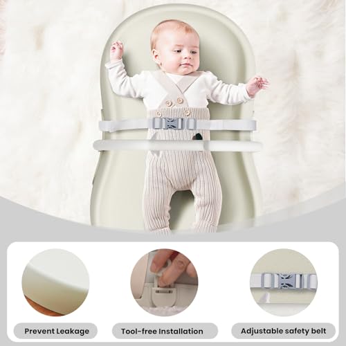 Baby Changing Pad, Waterproof, Easy to Clean Diaper Changing Mat, Portable Changing Pad on Table Topper for Changing Diaper and Dresser (Beige) - Image 3