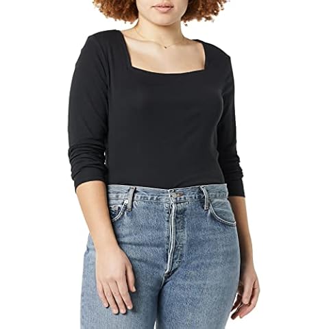 T-Shirt Ajusté Femme Amazon Essentials Cover