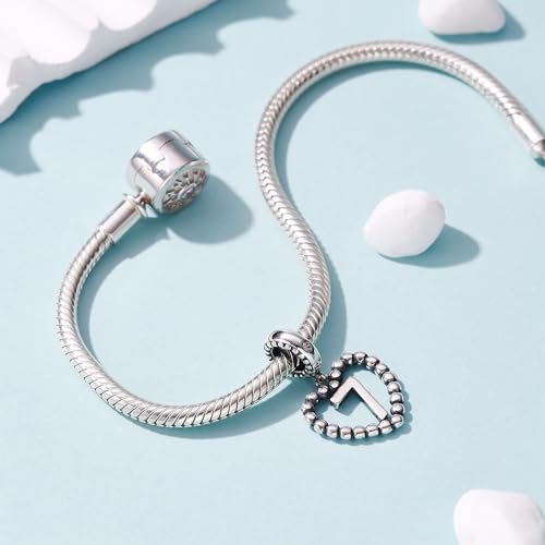 Image of 925 Sterling Silver Number Charm fits Pandora, Gift for Women