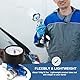 Regun 1/4 Spritzpistole Luftdruckregler Manometer, Druckregler für Lackierpistole, Druckregler Luftspritzpistole Manometer 0-10 bar 0-150 PSI