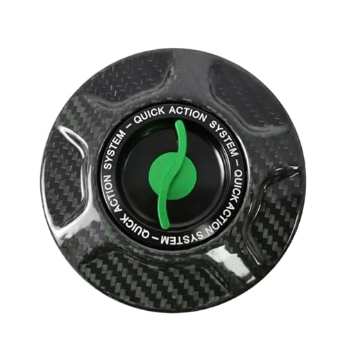 Bouchon de réservoir de carburant en fiber de carbone vert : étanchéité S1000RR