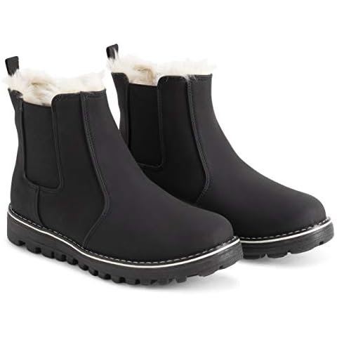 Polar Waterproof Faux Fur Lined Chelsea Boots Cover