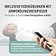 Osteopathic Health Line® Premium Nackenstrecker – Orthopädisches Nackenmassagegerät & Neck Stretcher gegen Nackenschmerzen/Verspannungen – mit austauschbaren Nackentriggern + Video-Übungen