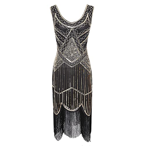 Robe de banquet de mariage dorée style vintage pour l'été