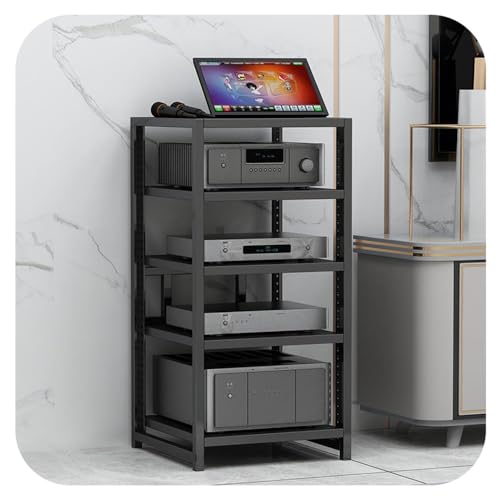Meuble HiFi racks à 5 niveaux pour organiser le cinéma maison du salon
